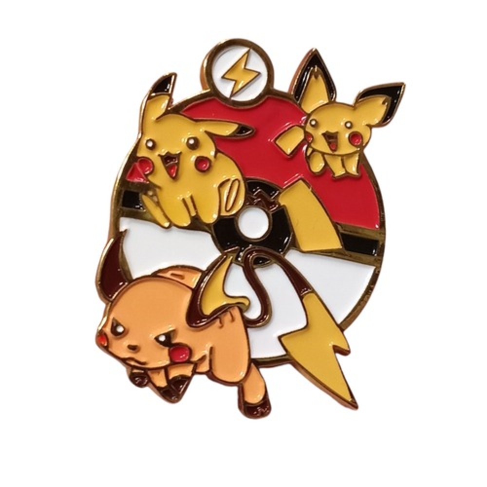 Nintendo Pokemon Pichu Pikachu And Raichu Evolution Enamel Pin